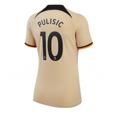 Chelsea Christian Pulisic #10 Tredjedrakt Kvinner 2022-23 Kortermet